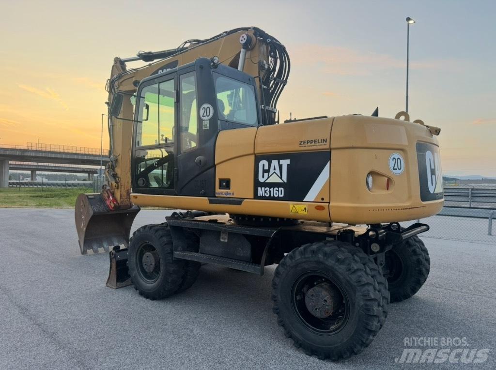 CAT M 316 D Bageri točkaši
