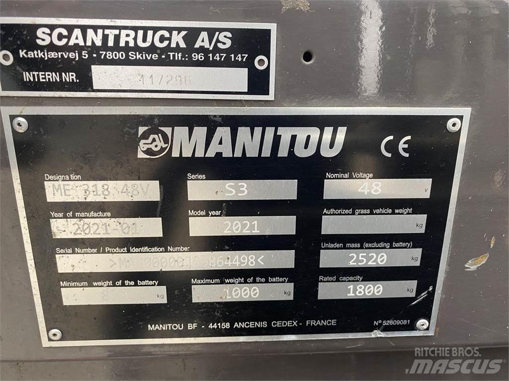 Manitou ME318 Električni viljuškari