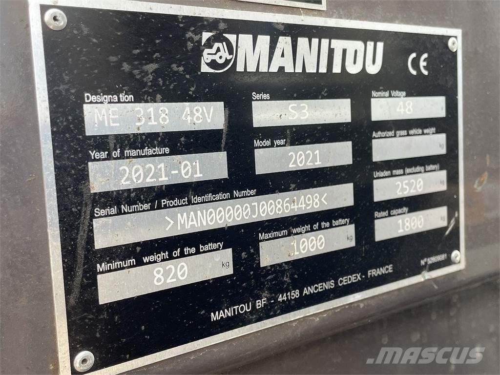 Manitou ME318 Električni viljuškari