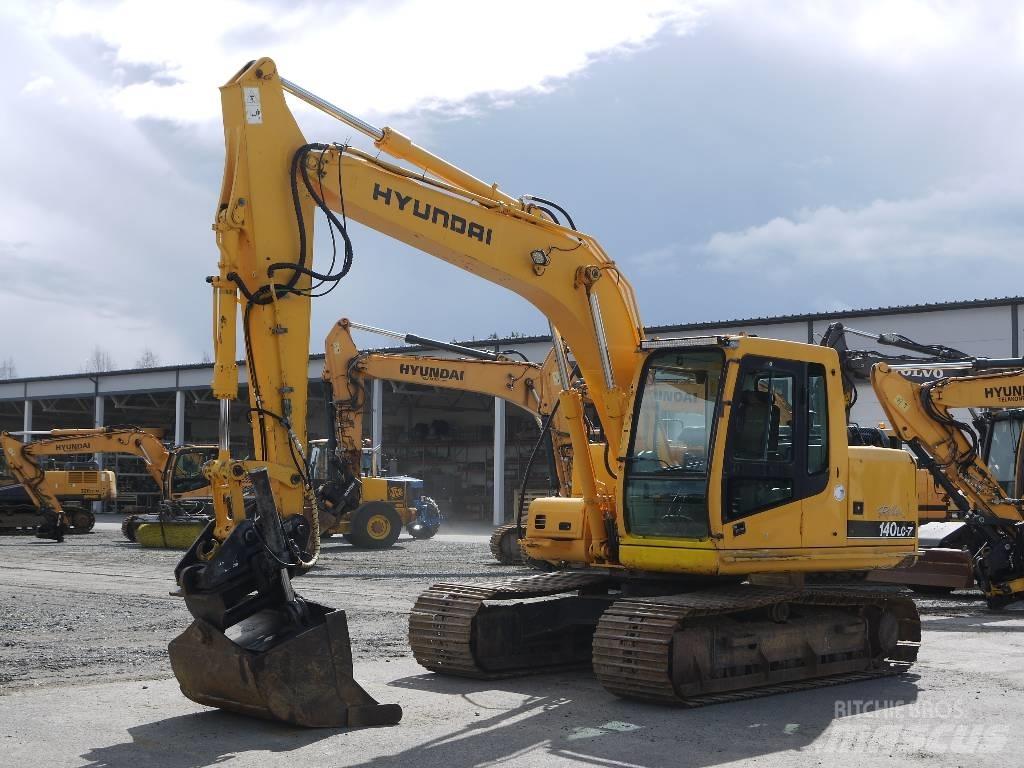 Hyundai R 140 LC-7 Bageri guseničari