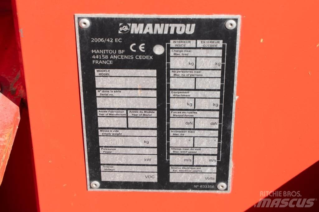 Manitou AETJ 150 Zglobne podizne platforme