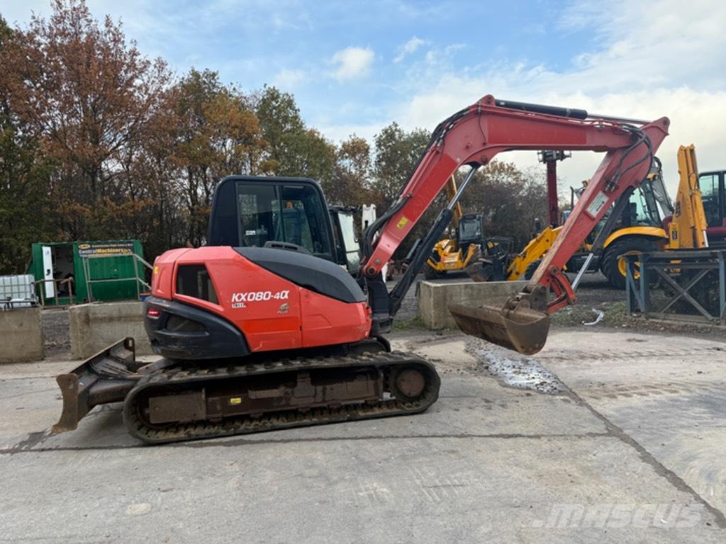 Kubota KX 080-4 Midi bageri 7t – 12t