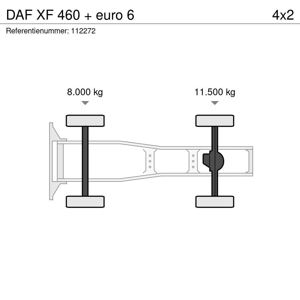 DAF XF 460 + euro 6 Tegljači