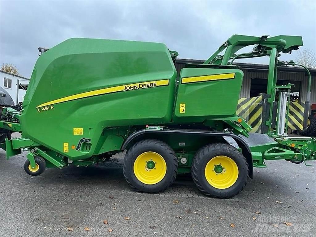 John Deere C451R Prese/balirke za rolo bale