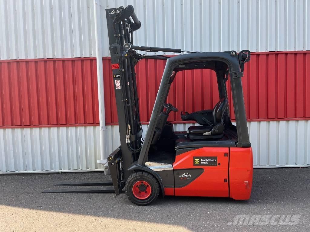 Linde E 16 C-02 Električni viljuškari