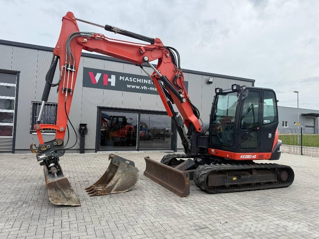 Kubota KX 080-4 Midi bageri 7t – 12t