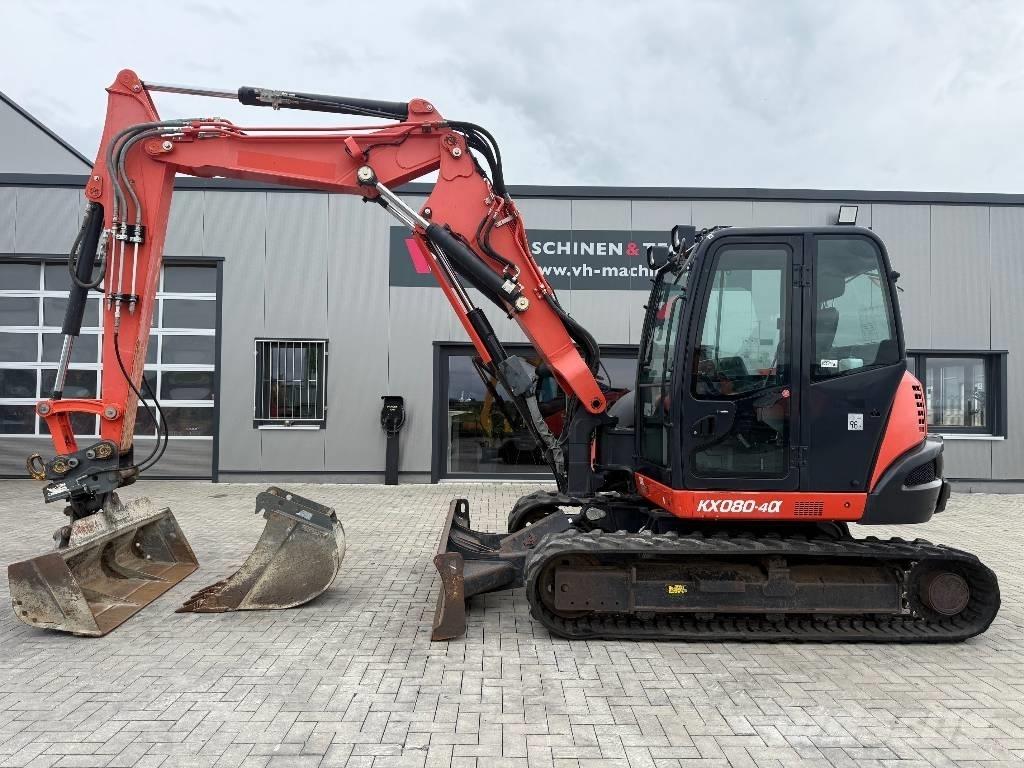 Kubota KX 080-4 Midi bageri 7t – 12t
