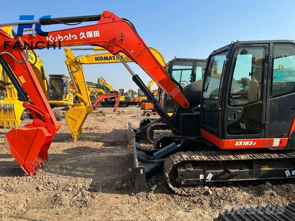 Kubota kx163 Bageri guseničari