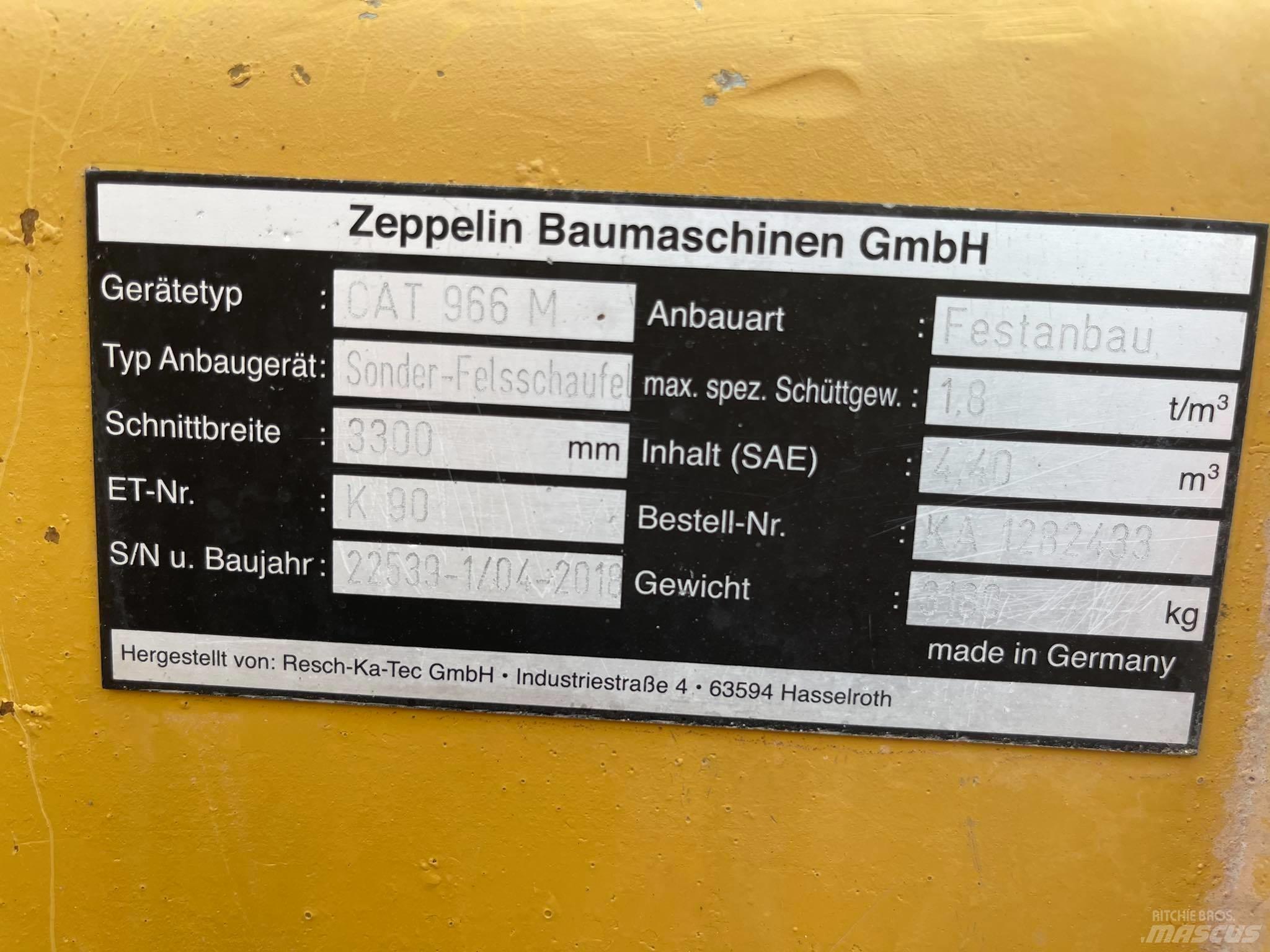 CAT 966M Utovarivači na točkove