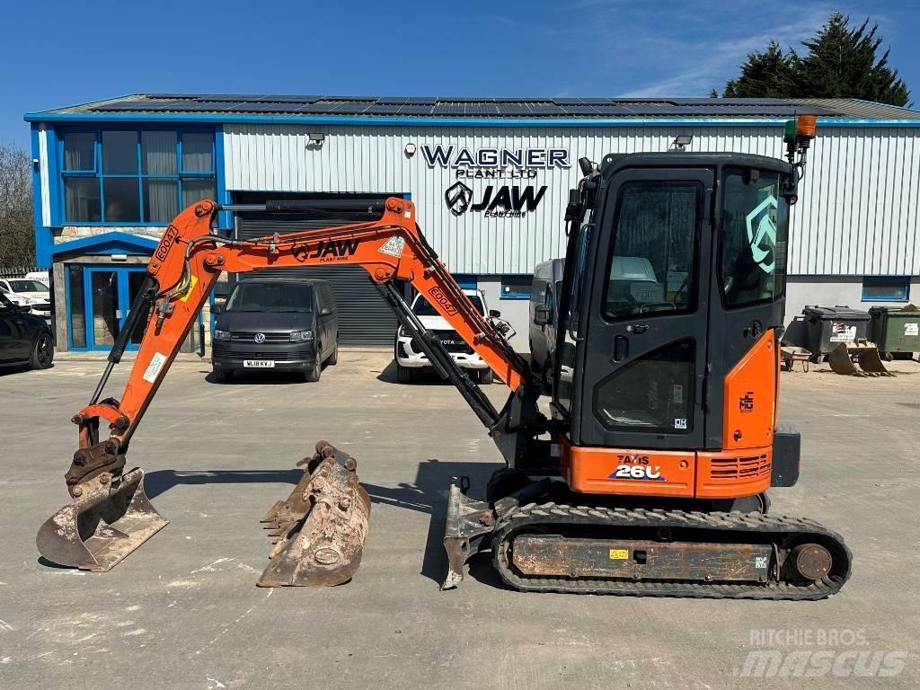 Hitachi ZX 26 U-6 Mini bageri < 7t