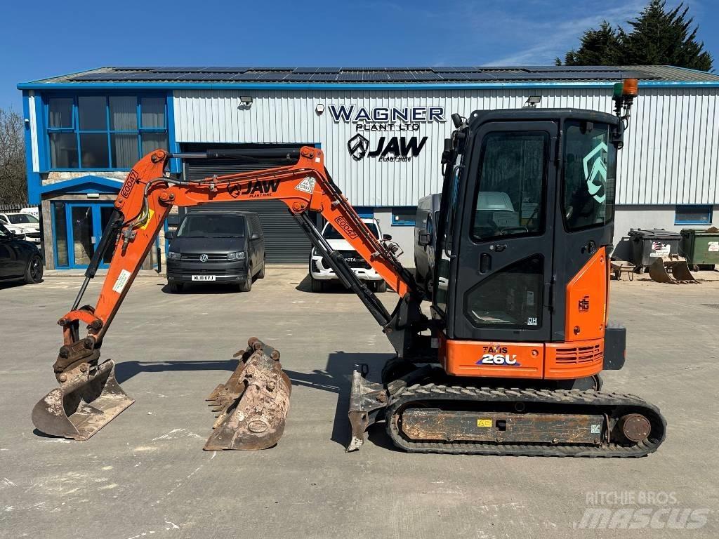 Hitachi ZX 26 U-6 Mini bageri < 7t