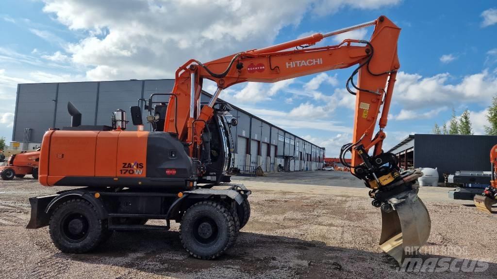 Hitachi ZX170W-5 2P Bageri točkaši