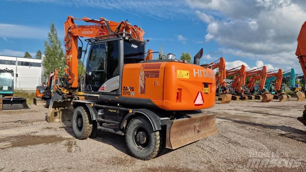 Hitachi ZX170W-5 2P Bageri točkaši