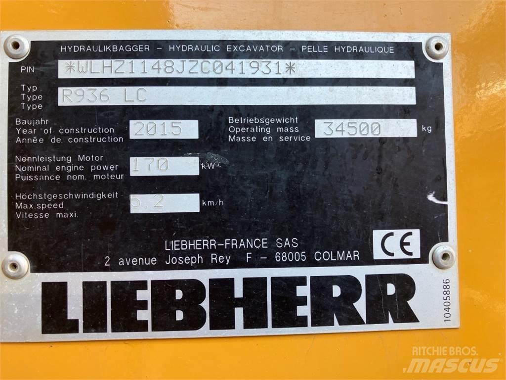 Liebherr R936 Bageri guseničari