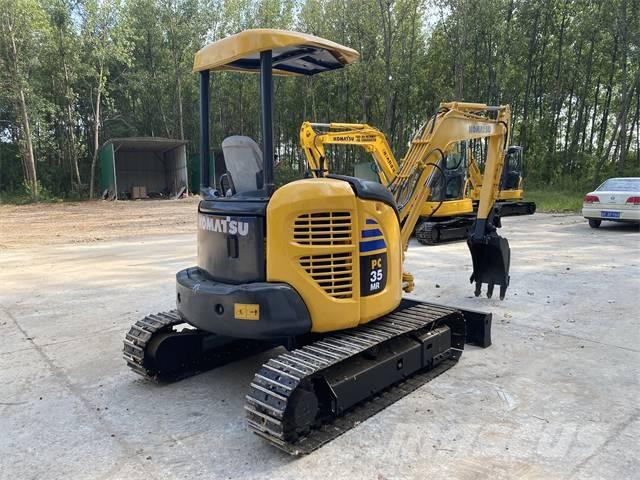 Komatsu PC35MR-2 Bageri guseničari