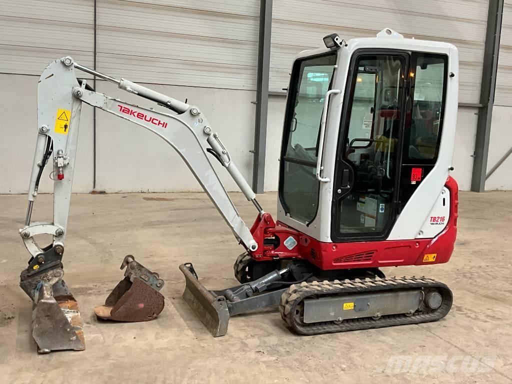 Takeuchi TB 216 Mini bageri < 7t