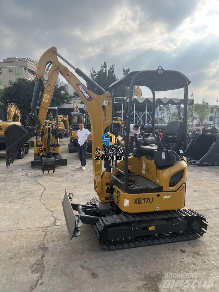 XCMG XE 17 U Mini bageri < 7t