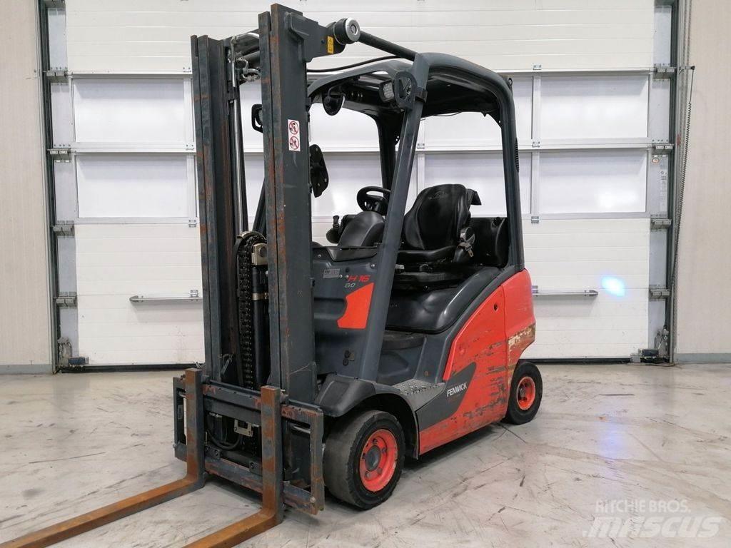 Linde H16T-01 Plinski viljuškari