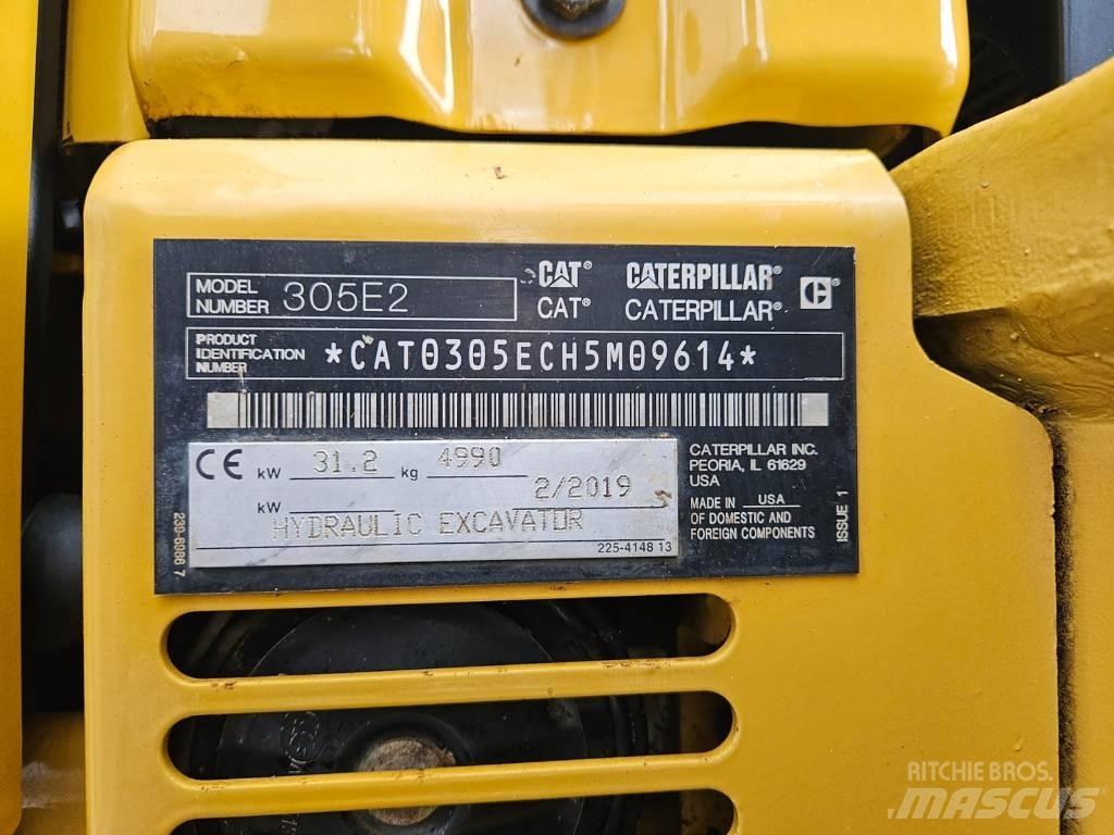 CAT 305 E2 Mini bageri < 7t