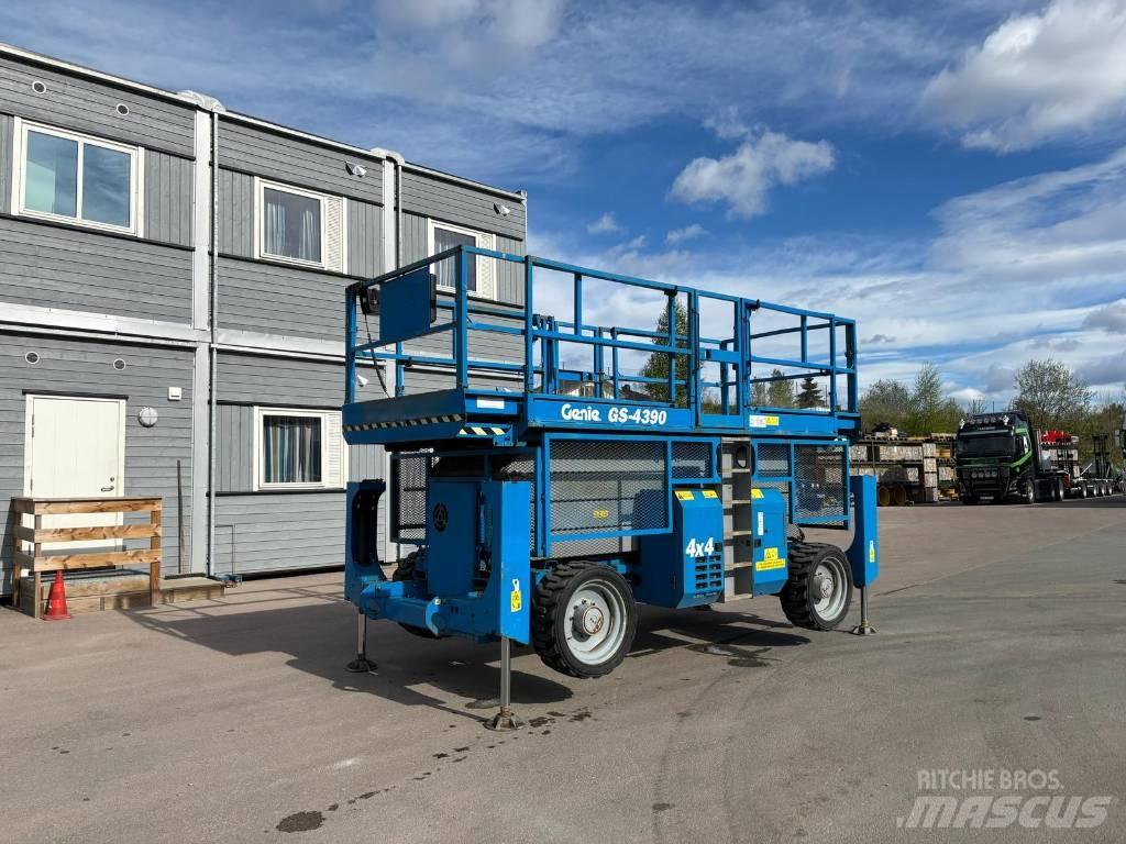 Genie GS 4390 RT Makazaste platforme