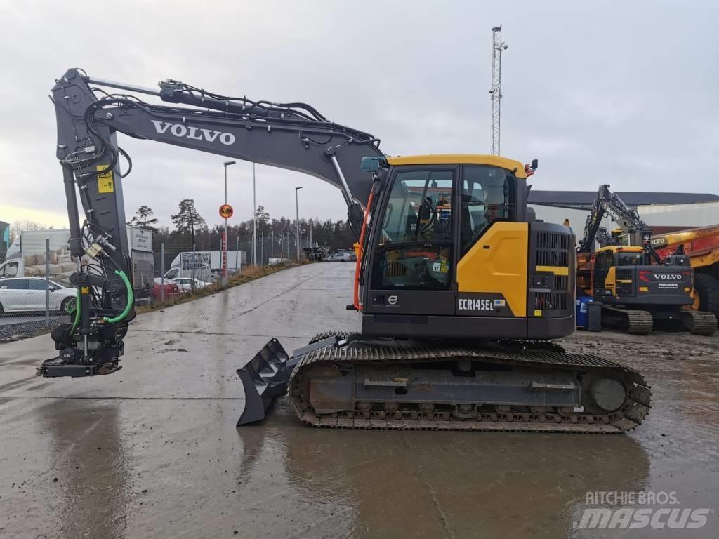 Volvo ECR145EL Bageri guseničari