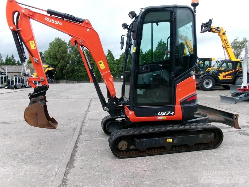 Kubota U27-4 Mini bageri < 7t