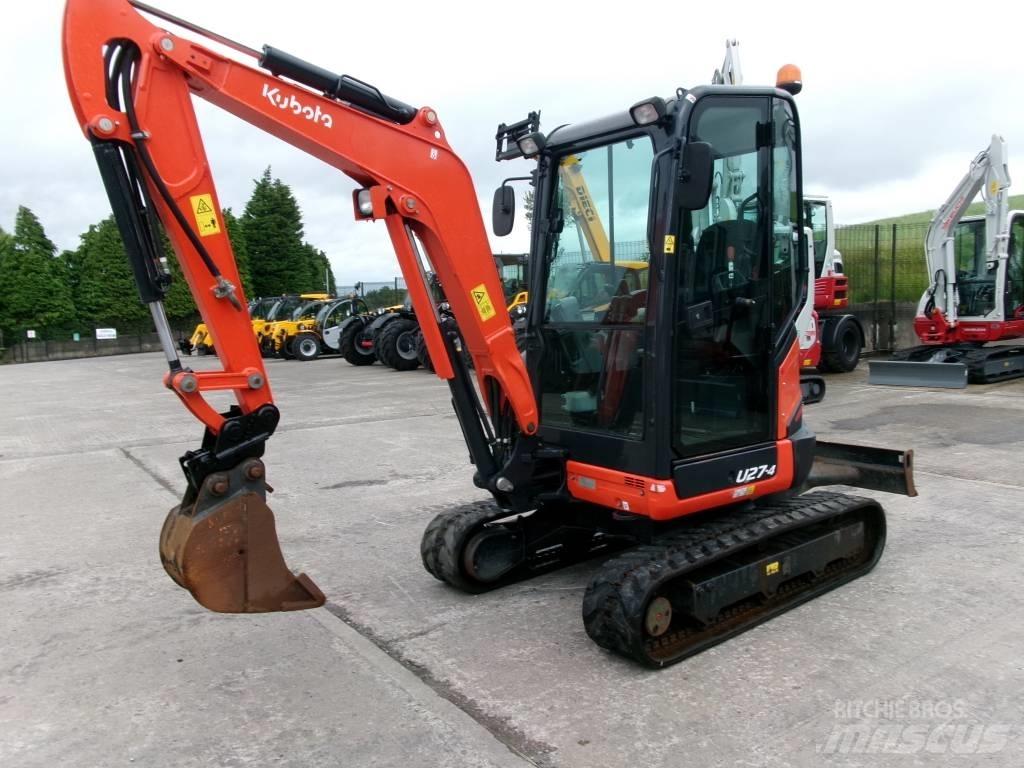 Kubota U27-4 Mini bageri < 7t