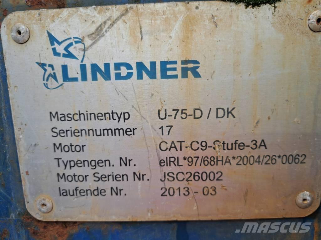 Lindner U75D Mašine za uništavanje otpada