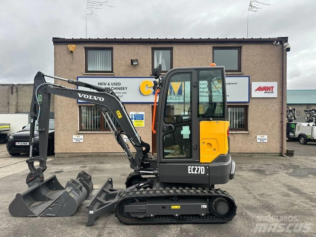 Volvo EC 27 D Mini bageri < 7t