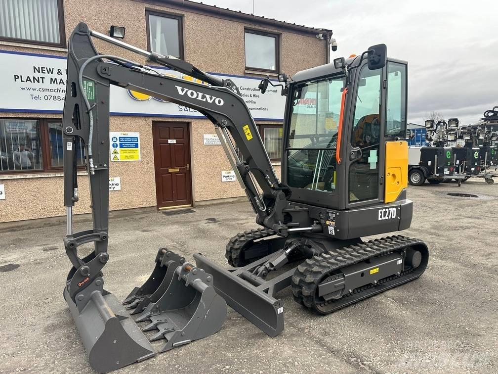 Volvo EC 27 D Mini bageri < 7t