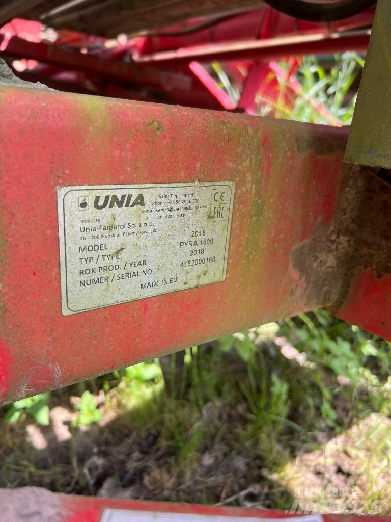 Unia PYRA 1600 Kombajni i kopači za krompir