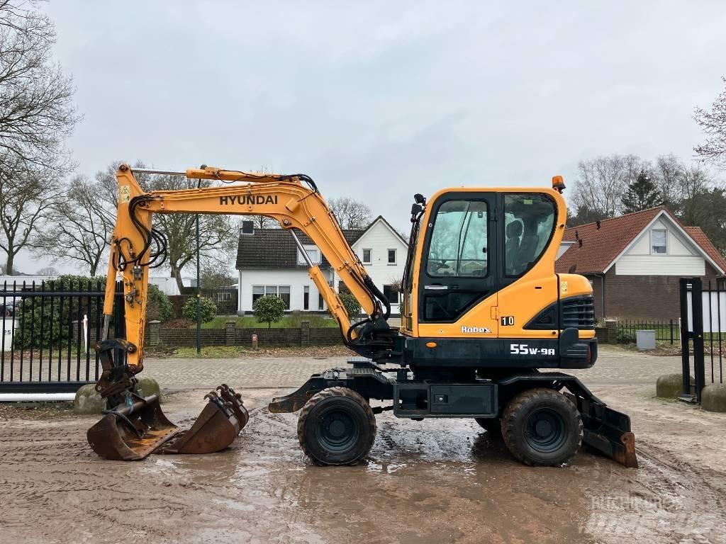 Hyundai 55W-9A Bageri točkaši