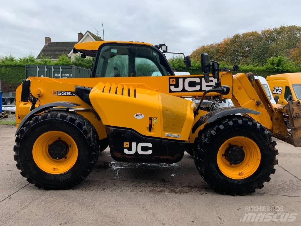 JCB 538-70 Poljoprivredni teleskopski utovarivači