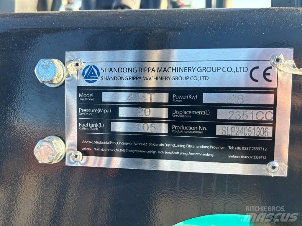 Rippa 4.5 Ton Vanterenski viljuškar