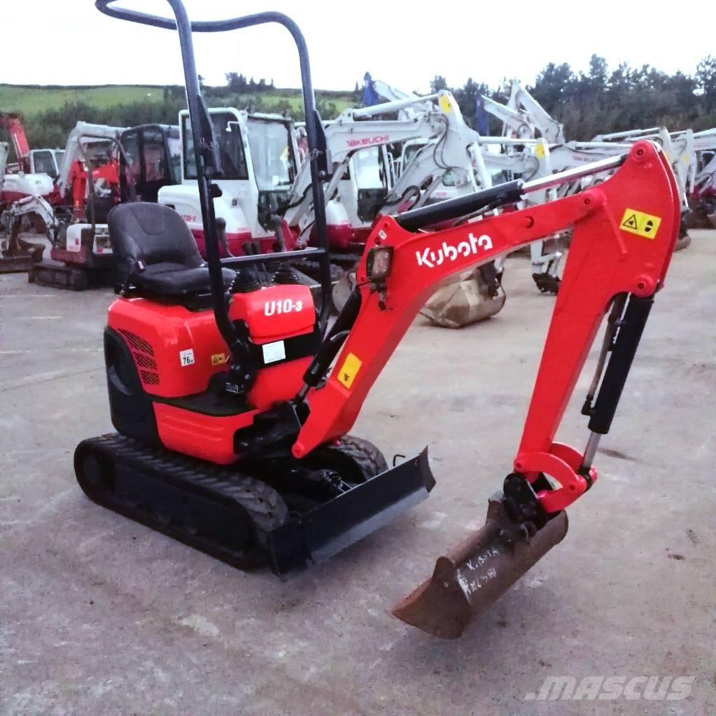 Kubota U 10-3 Mini bageri < 7t