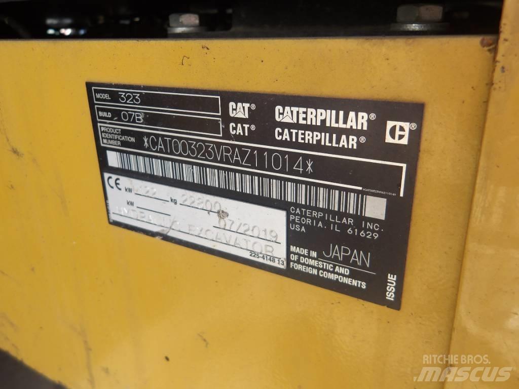 CAT 323 Bageri guseničari
