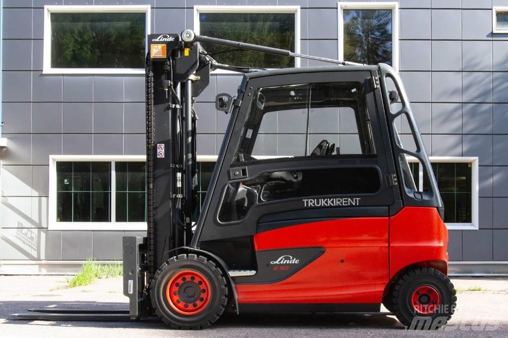 Linde E50HL-01 Električni viljuškari