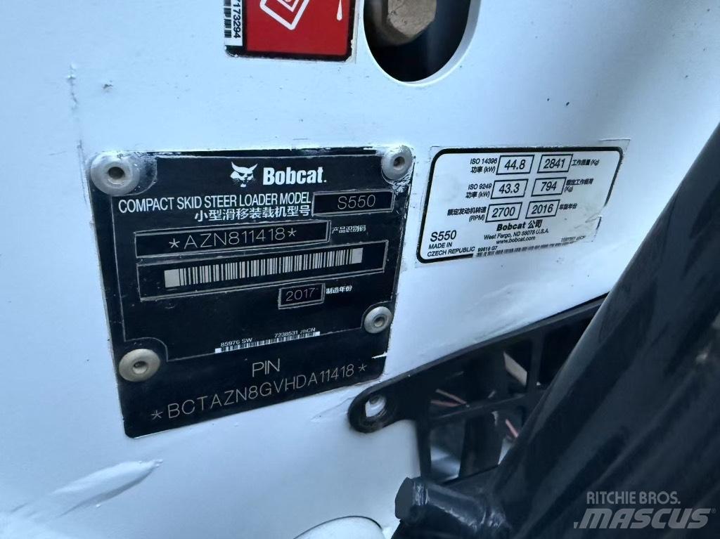 Bobcat S 550 Skid steer mini utovarivači