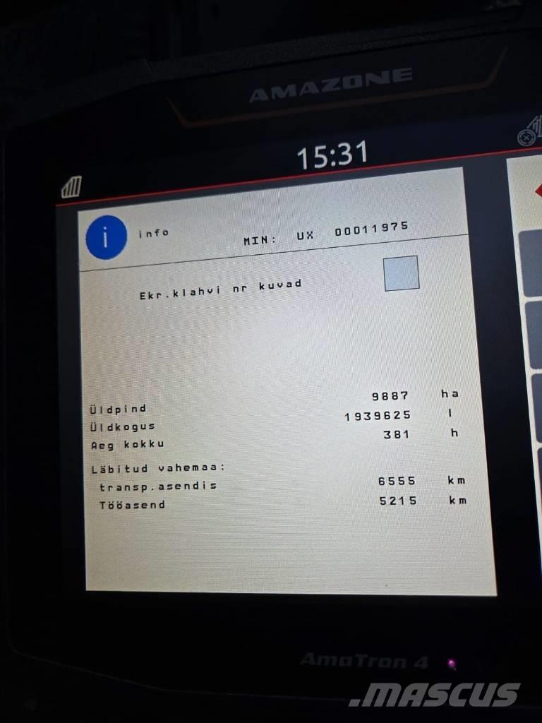 Amazone UX 4200 Vučene prskalice