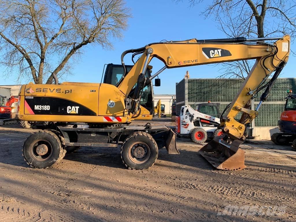 CAT M 318 D Bageri točkaši