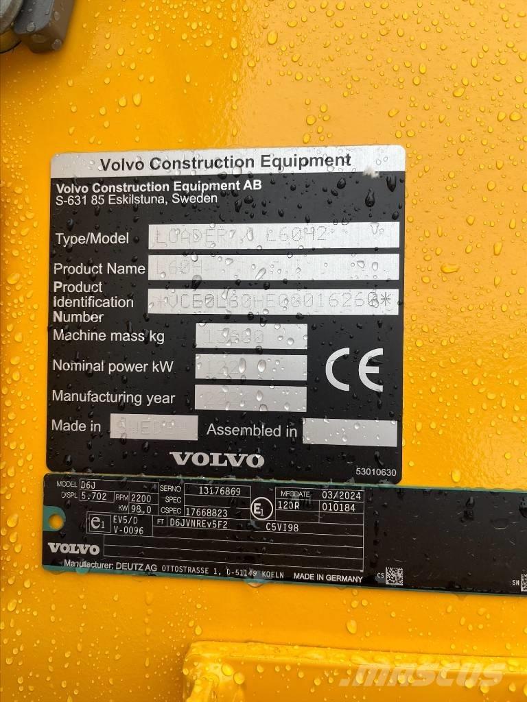 Volvo L 60 H2 Utovarivači na točkove