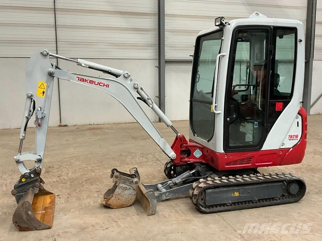 Takeuchi TB 216 Mini bageri < 7t