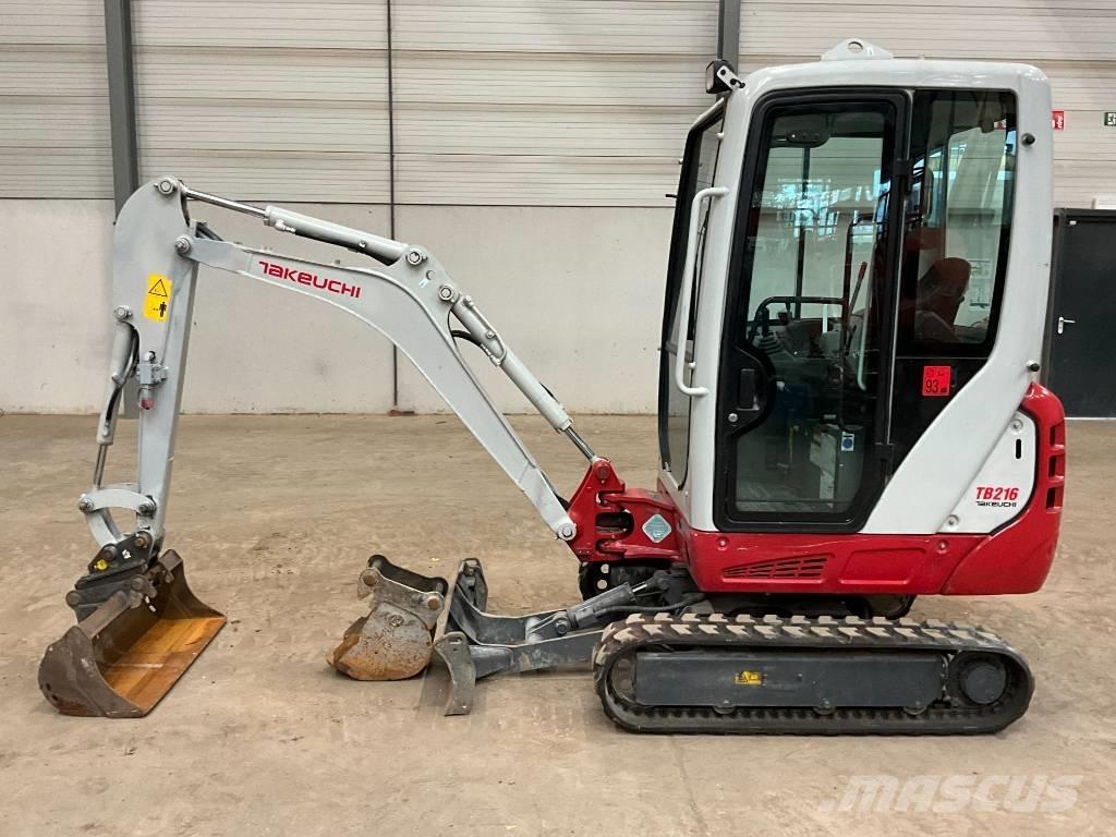 Takeuchi TB 216 Mini bageri < 7t
