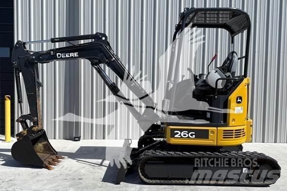 John Deere 26G Mini bageri < 7t
