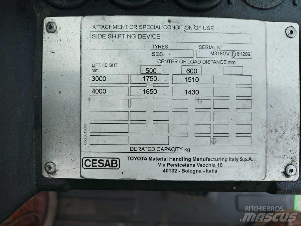 Cesab M 318 G Plinski viljuškari