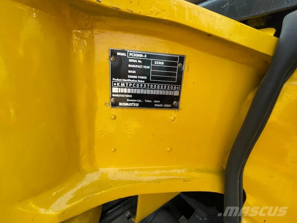 Komatsu PC 30 Mini bageri < 7t