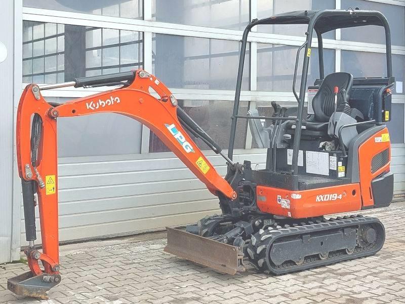 Kubota KX019-4 LPG Mini bageri < 7t