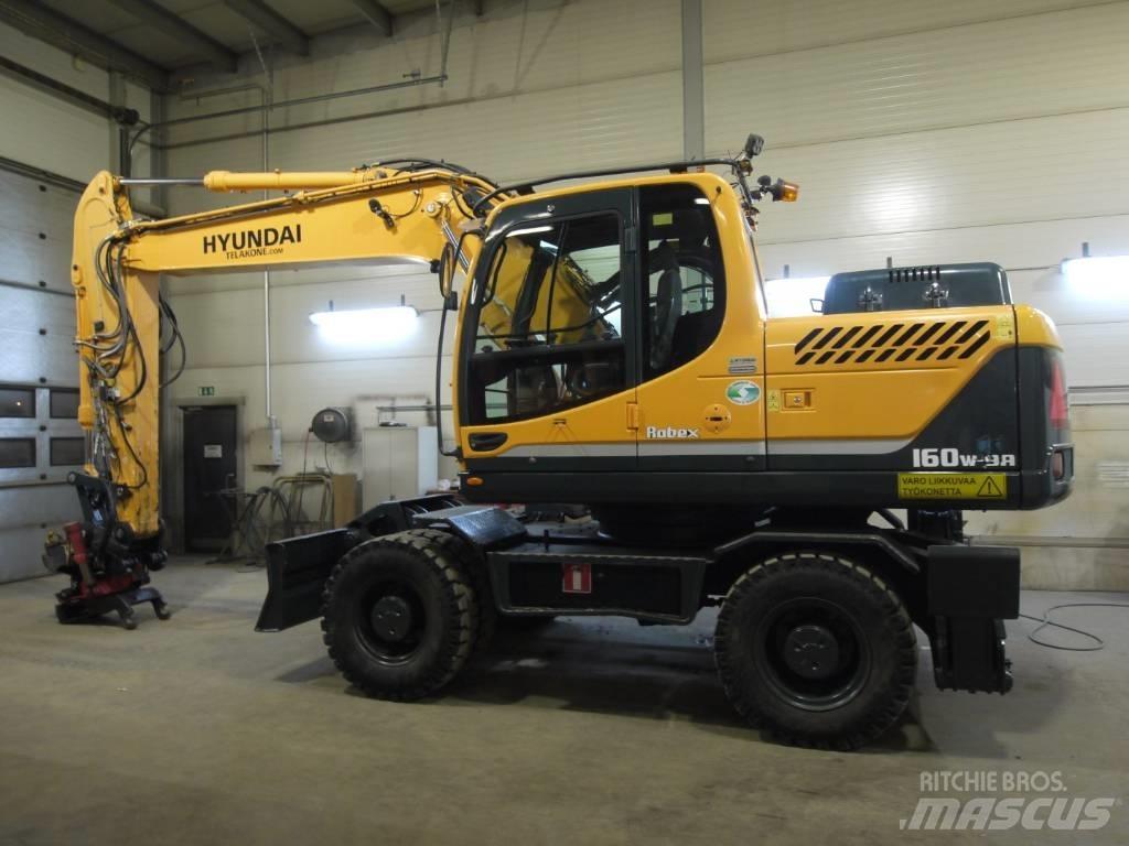 Hyundai R 160 W-9A Bageri točkaši