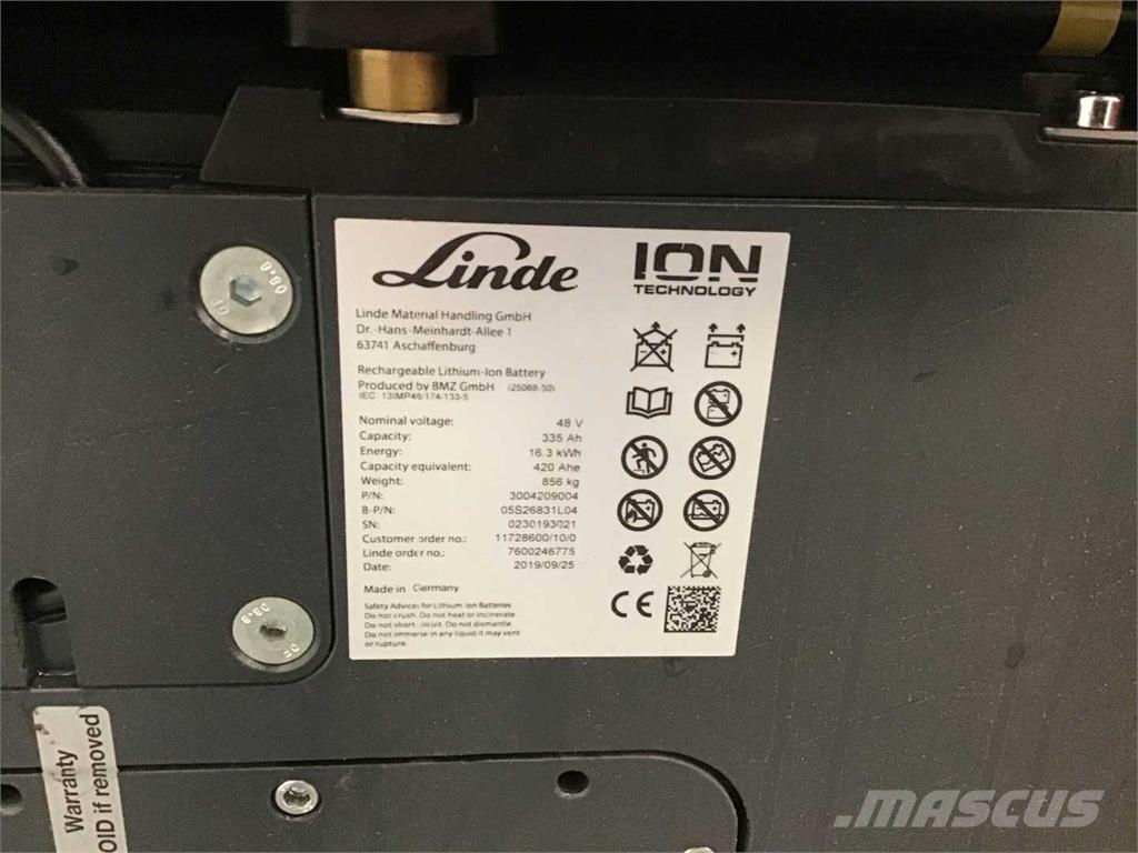 Linde E16 ION Električni viljuškari