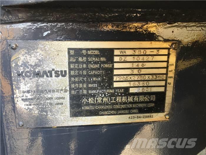 Komatsu WA 380-3 Utovarivači na točkove